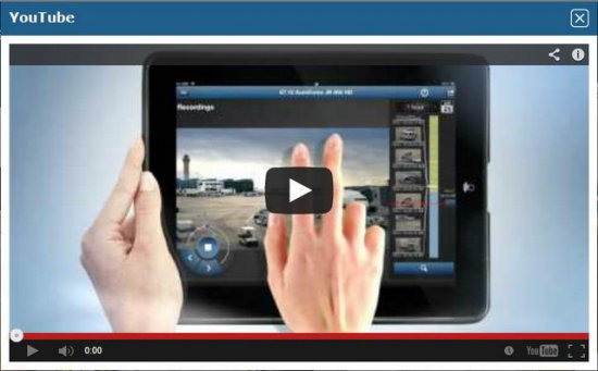 Bosch HD videofelügyeleti rendszerek távoli elérése iPad-re