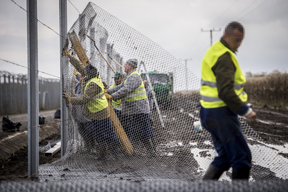 A tíz kilométer hosszú kísérleti „okoskerítés” tanúságai. Forrás 24.hu