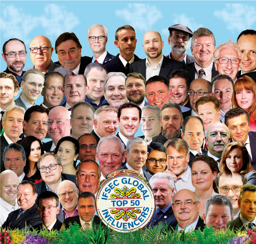 A legbefolyásosabb top menedzserek 2017-ben a biztonsági szakmában Forrás: https://www.ifsecglobal.com/top-50-influencers-security-fire-2017/