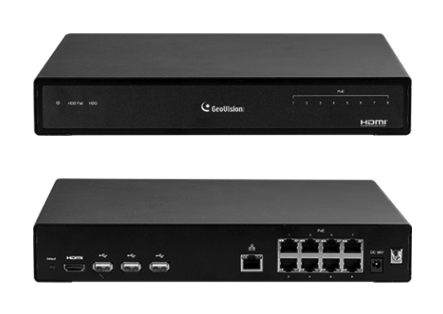4K IP kamerák és a GeoVision SNVR rögzítő Forrás: GeoVision H. Kft