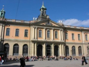 A Stockholmi Értéktőzsde épülete (Fotó: Andreas Ribbefjord)