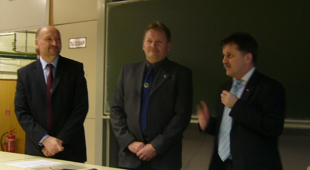 Dr. Horváth Sándor, Dr. Kovács Tibor, Német Ferenc