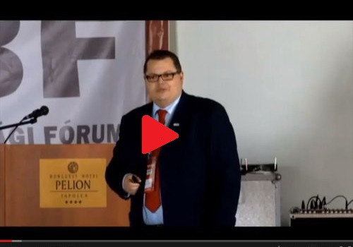 Noth Péter áruvédelmi szakértő előadása a II. MBF konferencián