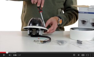 A Flexidome HD VR IP-kamera telepítése