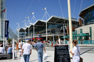 Az év partnerségi programja az Ifsecen, Gunwharf Quays (Kép: hampshire.police.uk)