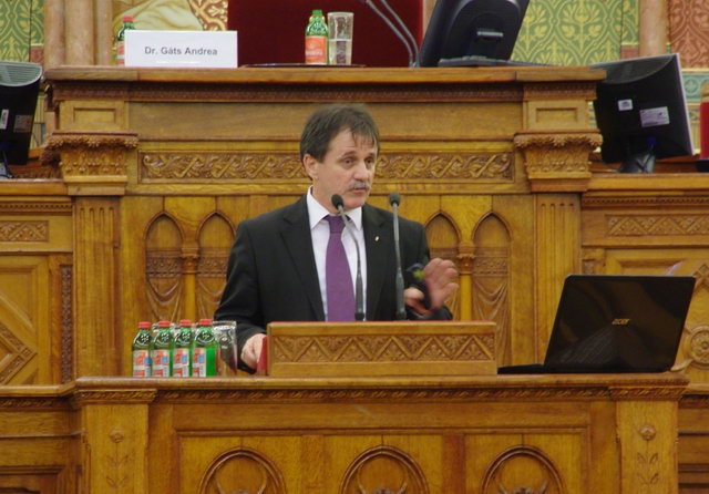 Német Ferenc a Magyar Szakmai Kamarák Szövetsége konferenciáján