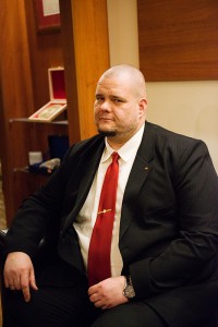 Pográcz Balázs a Marcus Security Kft ügyvezetője
