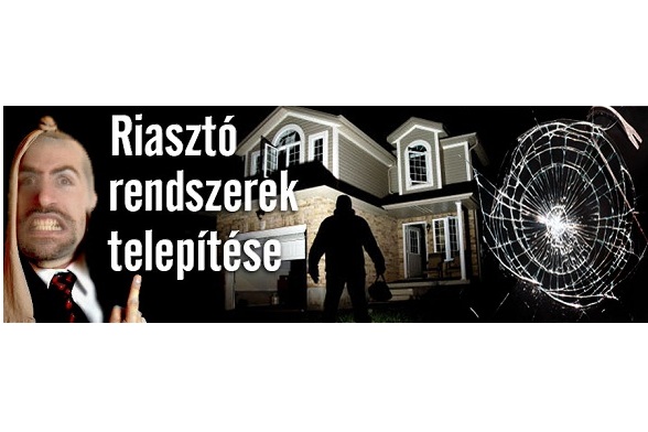Vagyonvédelmi rendszertelepítő 8 általánossal