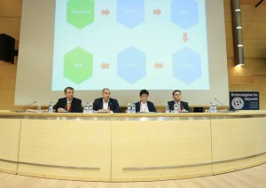 biztonság pódium