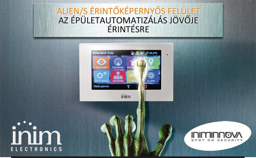 Inim épületautomatizálás. SmartLiving intelligens megoldások