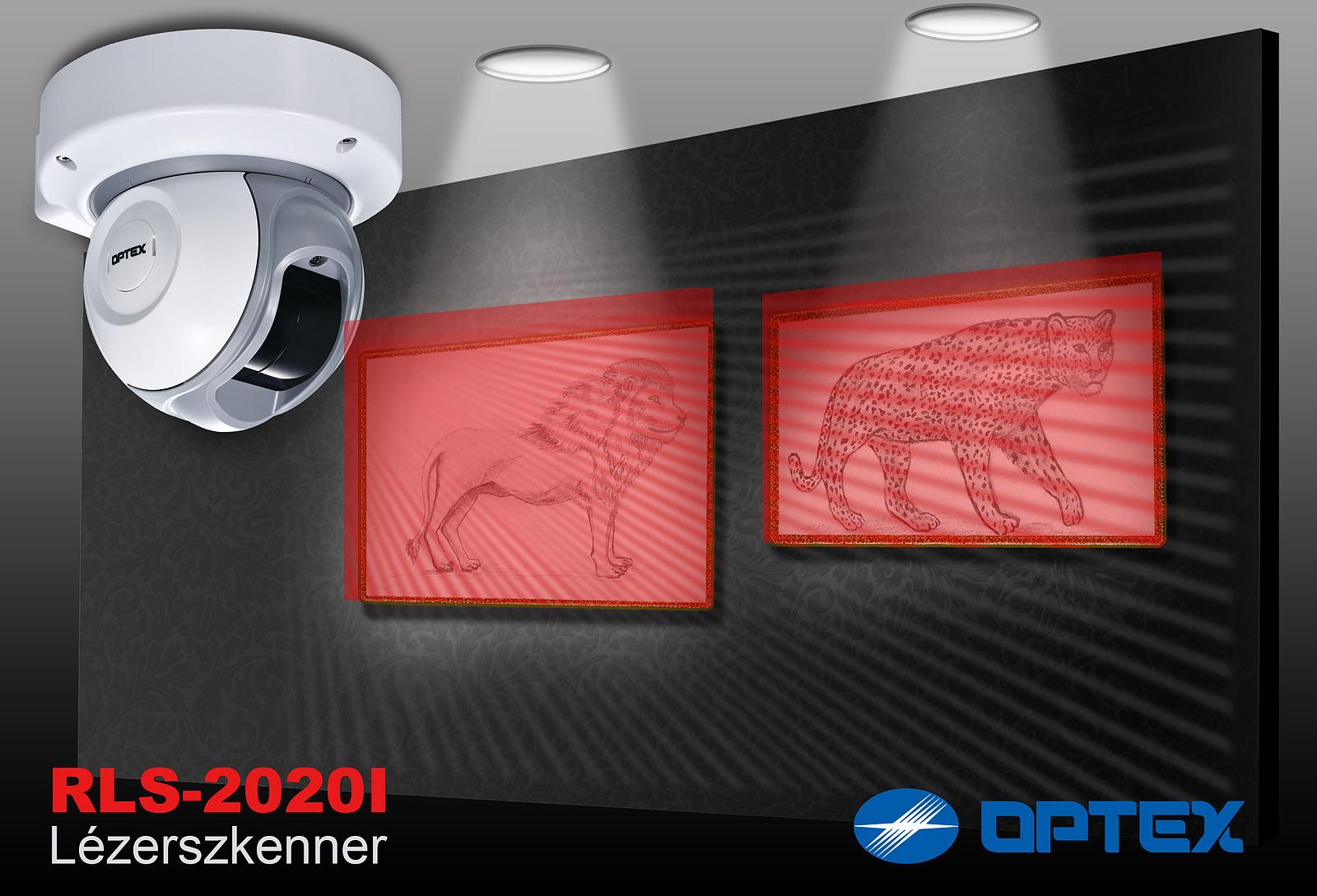 Korszerű behatolásvédelem: az Optex RLS-2020I beltéri lézerszkenner.Forrás: Modern Alarm Kft