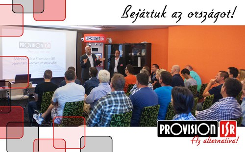 PROVISION-ISR Roadshow - Ősszel bejárták az országot! Forrás: Masco Kft