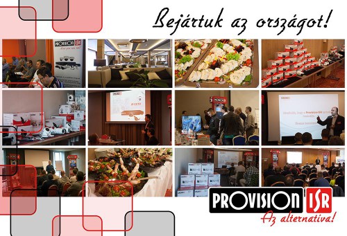 PROVISION-ISR Roadshow - Ősszel bejárták az országot! Forrás: Masco Kft
