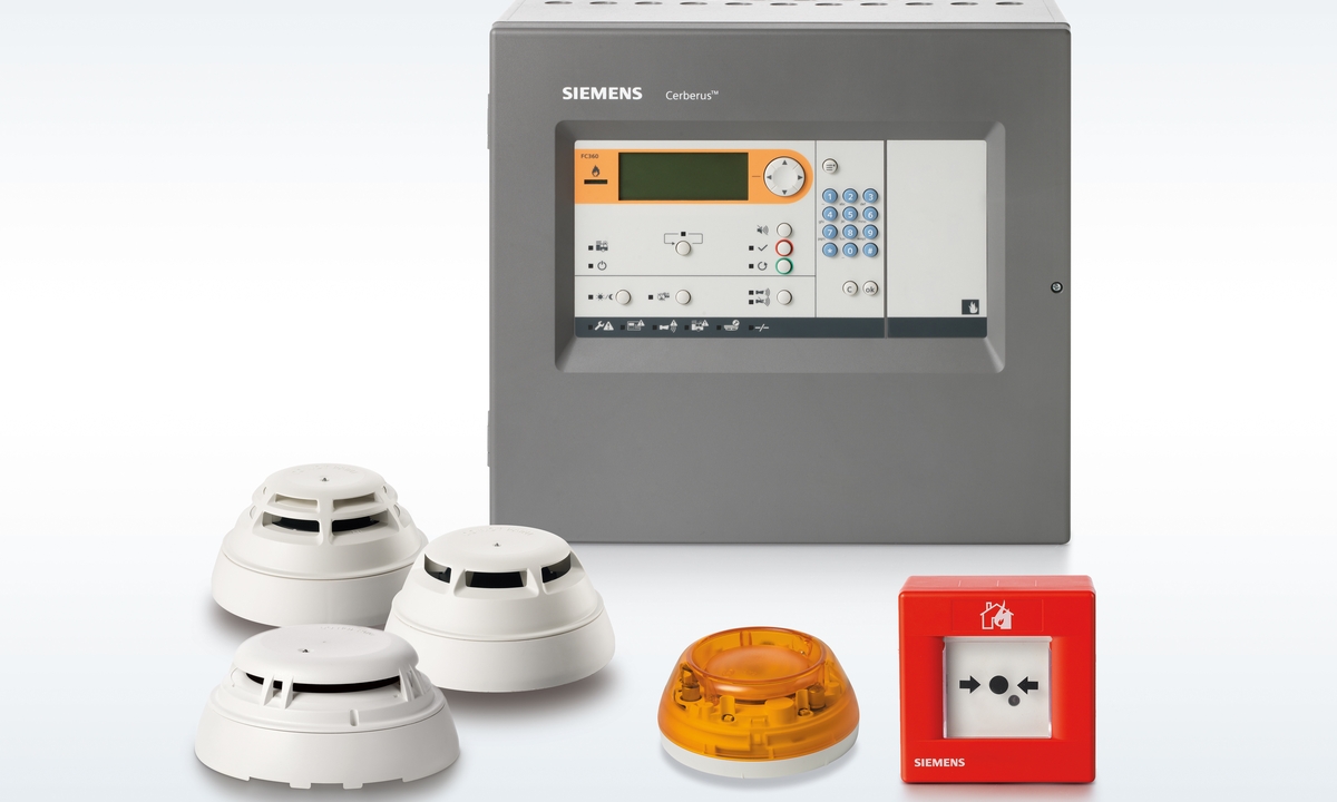 Siemens FC360 - tűzjelző központ