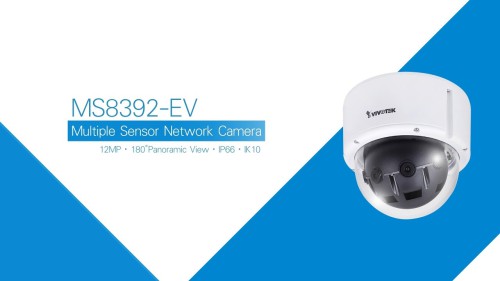 ÚJ VIVOTEK 180° IP CCTV dome kamera
