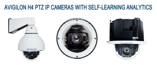 Új H4 IP CCTV PTZ kamerák az Avigilontól