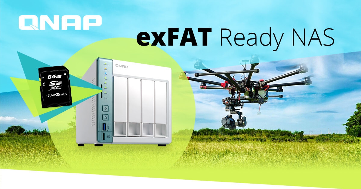 QNAP ExFAT - 4K korszakra hangolva