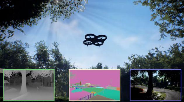 Virtuális tesztkörnyezet a drónipar szolgálatában Forrás: Microsoft