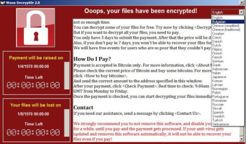 WannaCry fertőzés - vírusvédelem a halaszthatatlan teendők tükrében Forrás: http://index.hu/tech/2017/05/15/zsarolovirus_vedekezes_kiberbiztonsag/
