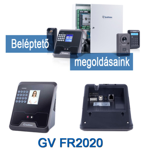 Biometrikus azonosítás a GeoVision FR2020 olvasóval Forrás: GeoVision Hungária Kft