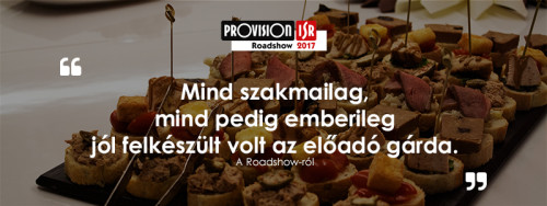 Tavalyi kedvező fogadtatást követően szeptemberben ismét indul a PROVISION-ISR Roadshow 2017! – A Masco Kft közleménye Forrás: Masco Kft