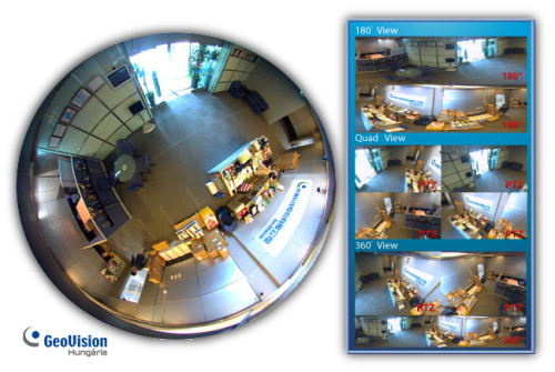 Holttérmentes megfigyelés - GeoVision FishEye kamerák Forrás: https://geovision.shop.hu/termekek/geovision-ip-kamerak/fisheye-kamerak/