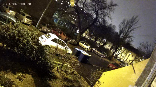 Videosec IPD-3634-28Z Este kint, színes