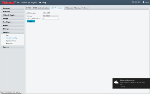 Videosec IPD-3634-28Z