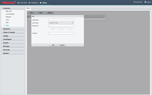 Videosec IPD-3634-28Z